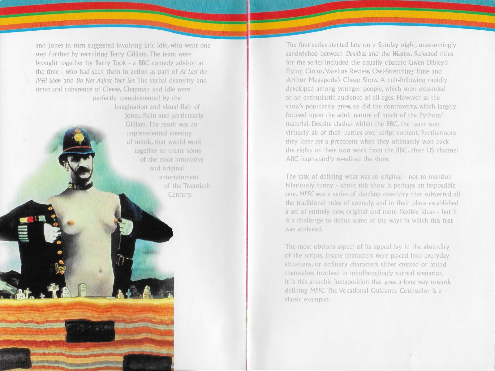 Inserts from BBCDVD 1005